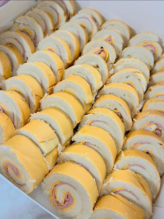Canapes Jamón y Queso (clásicos)