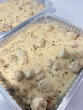Albóndigas Salsa Blanca
