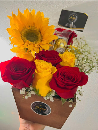 Arreglo floral "Sonríe conmigo"